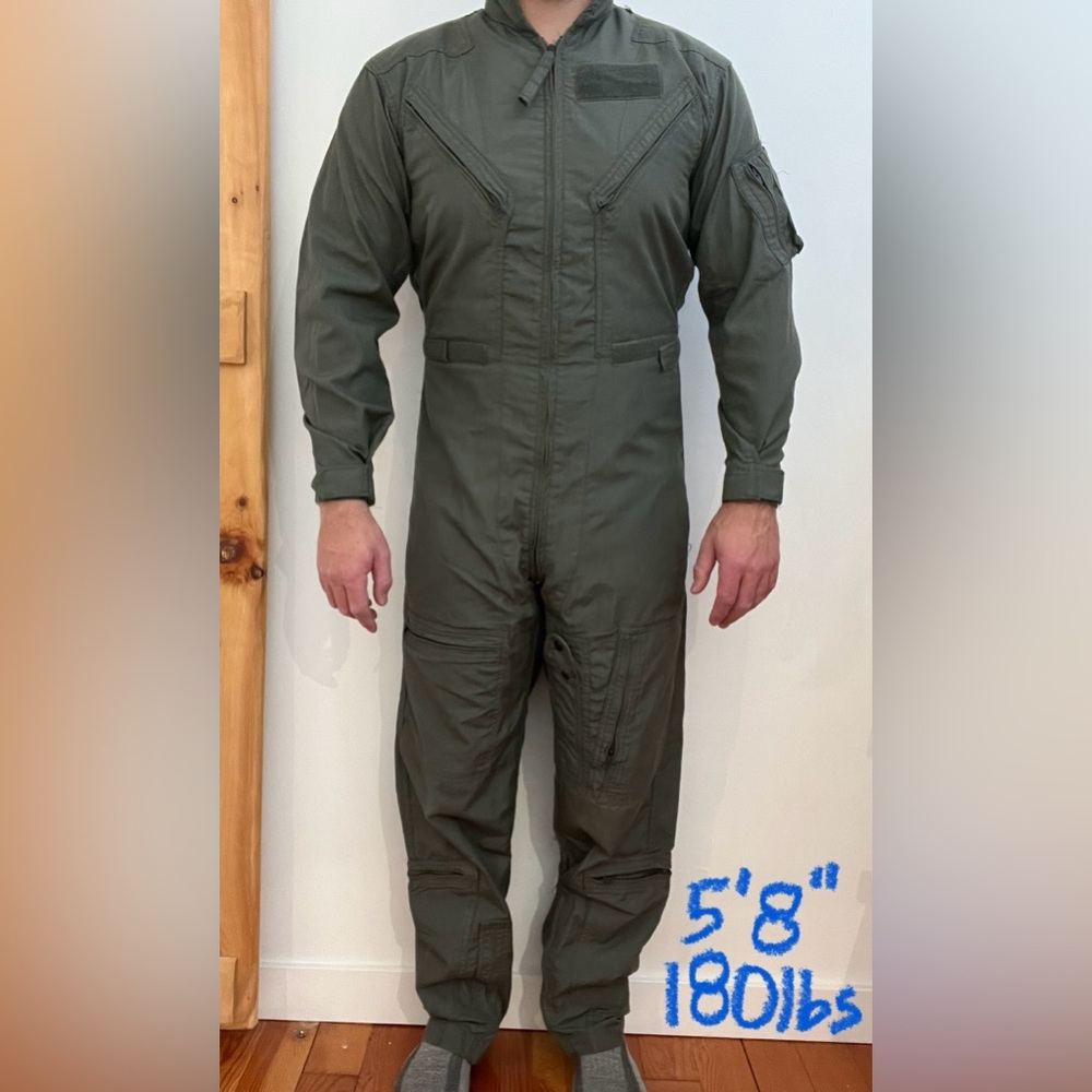 Green Flight Suit
